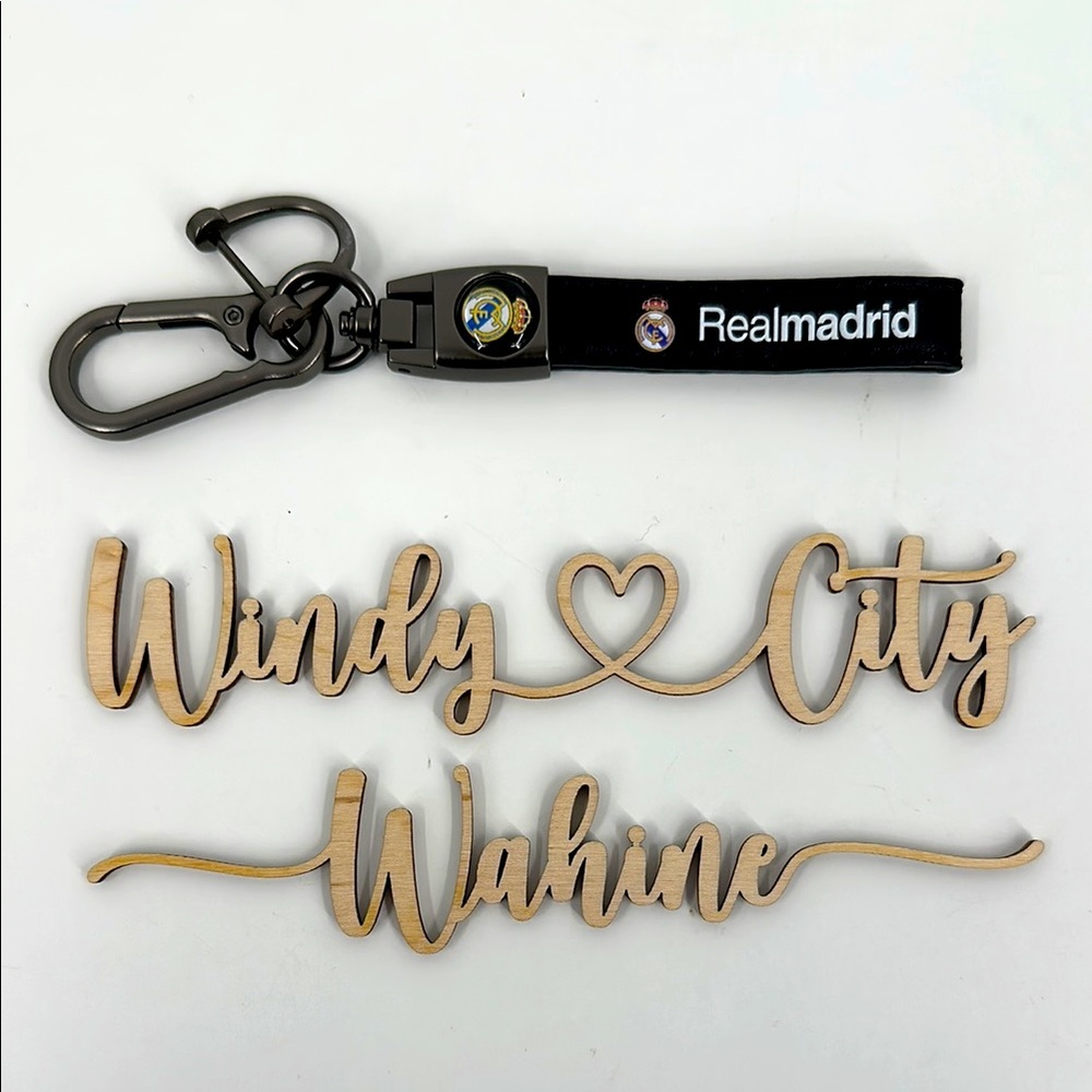 NWT Real Madrid Keychain